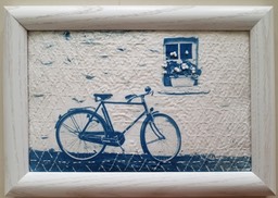 Bike on White Wall