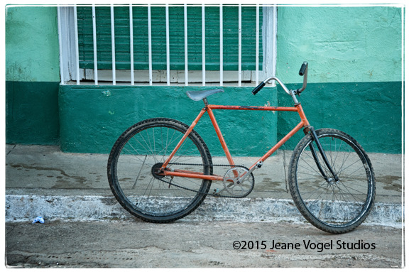 orange bike