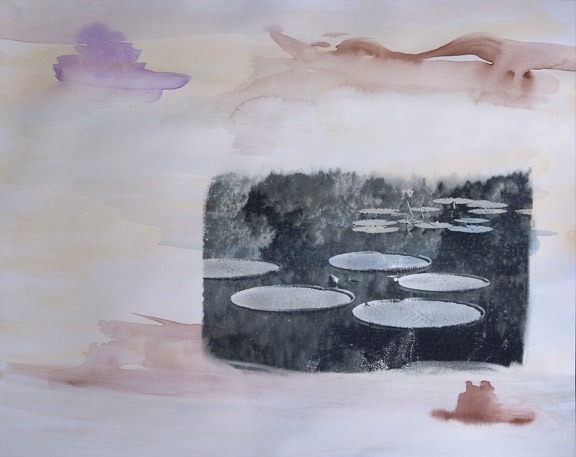 waterlilies watercolor